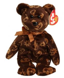 beanie baby 2002 signature bear