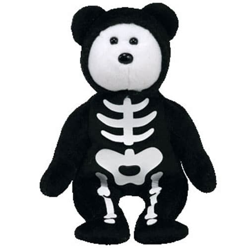 skeleton teddy bear