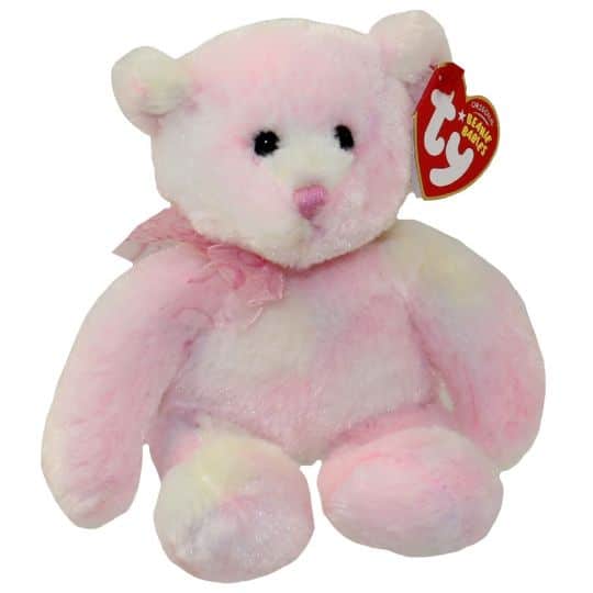 pink ty beanie bear