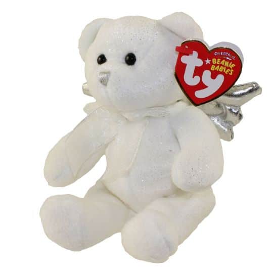 silver beanie baby