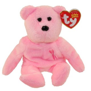 pink bear ty