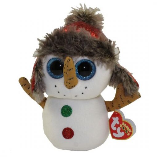 snowman ty beanie